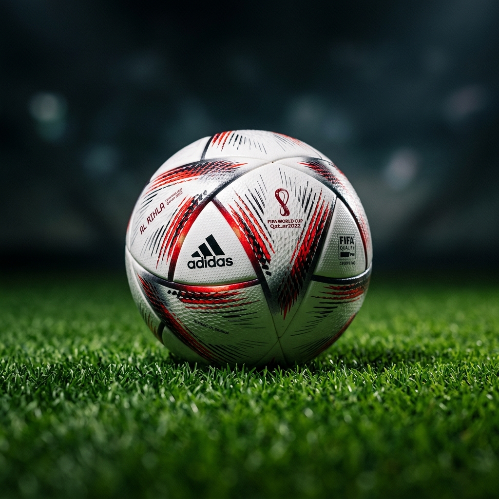 Adidas UCL Pro football on pitch